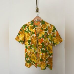 Vintage floral shirt